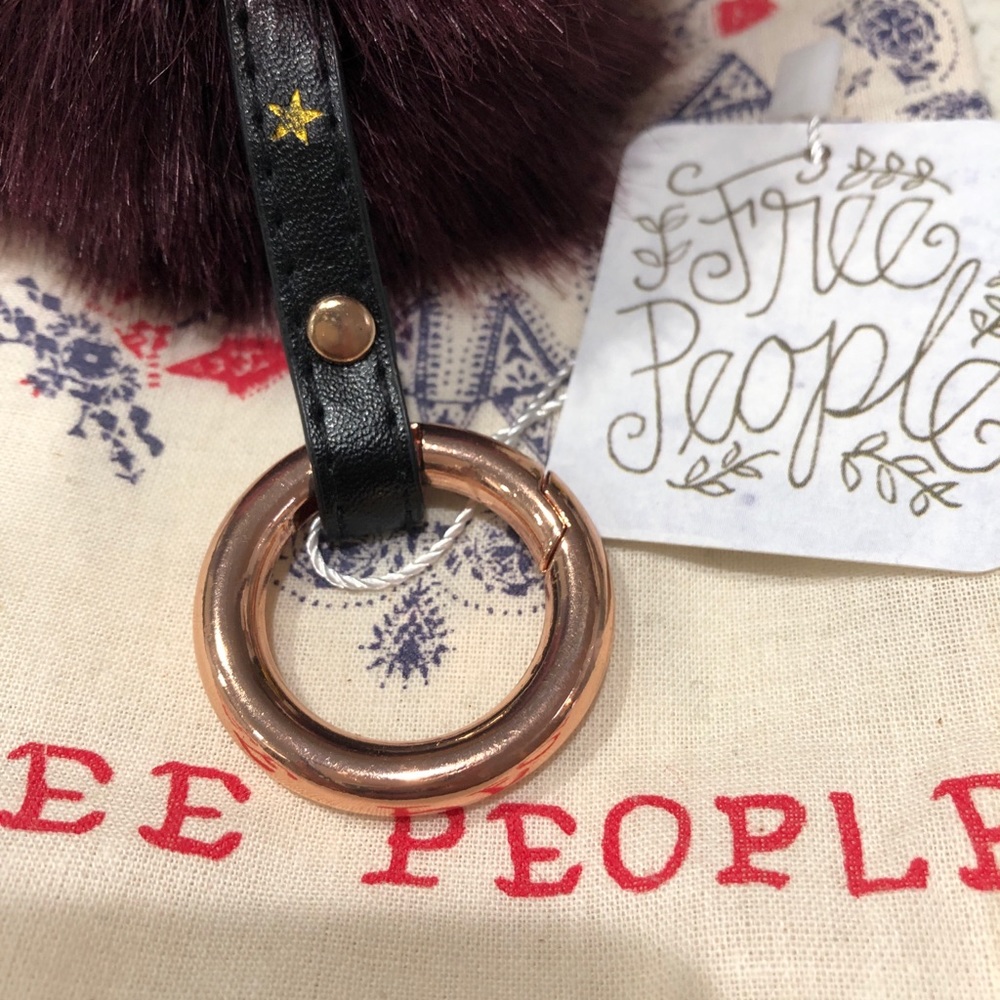Free People Faux Fur Keychain - Picture 3 of 4